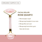 Facial Roller Rose Quartz