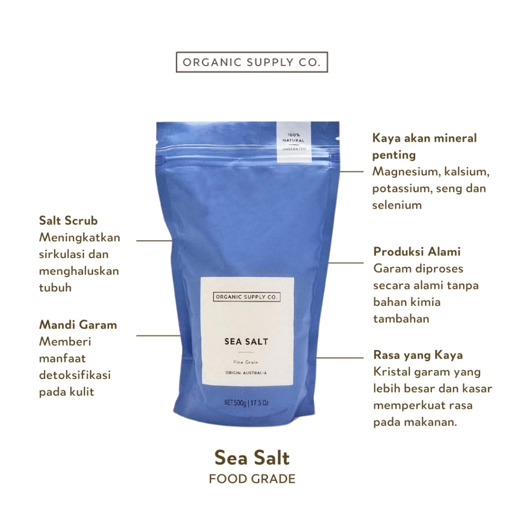 Sea Salt Pure Java Pure Sea Salt – Organic Supply Co.