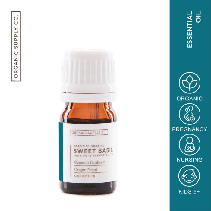 Sweet Basil Essential Oil