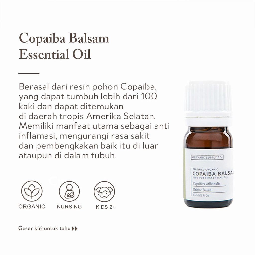 Copaiba Balsam Essential Oil