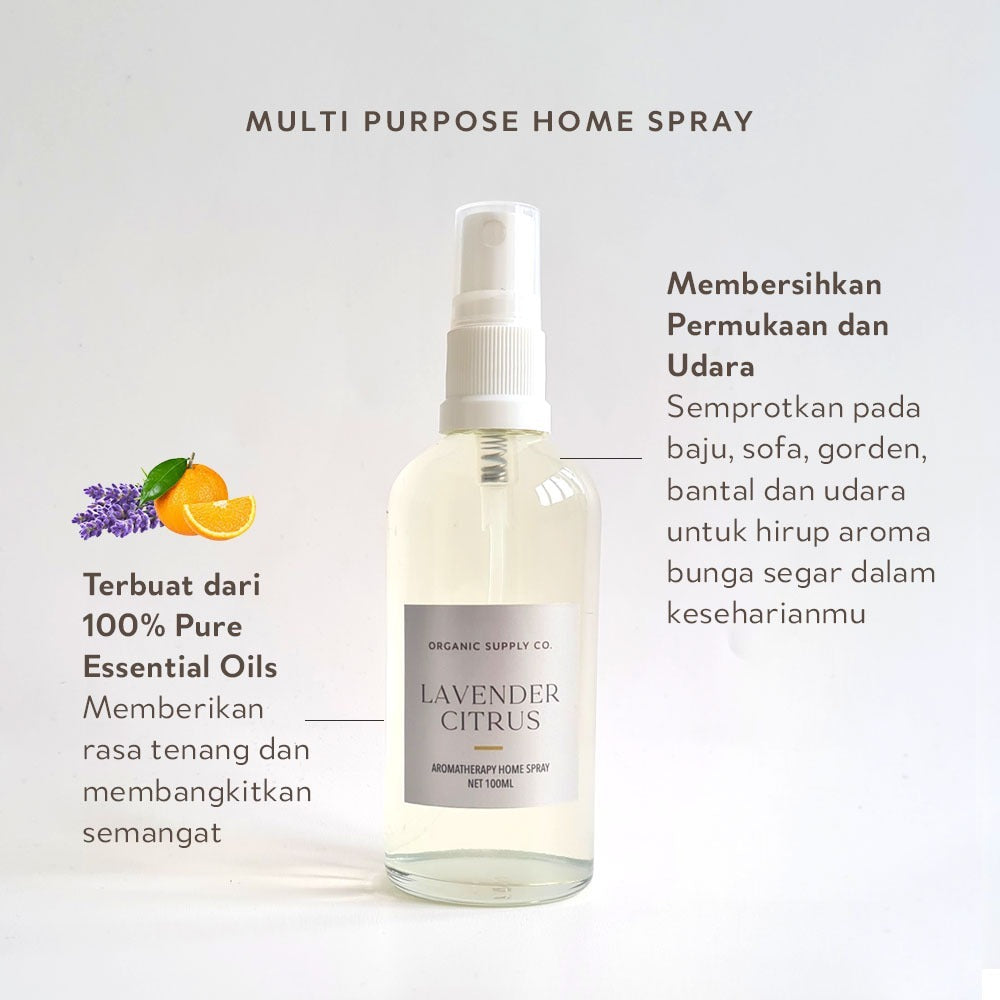 Lavender Citrus Home Spray