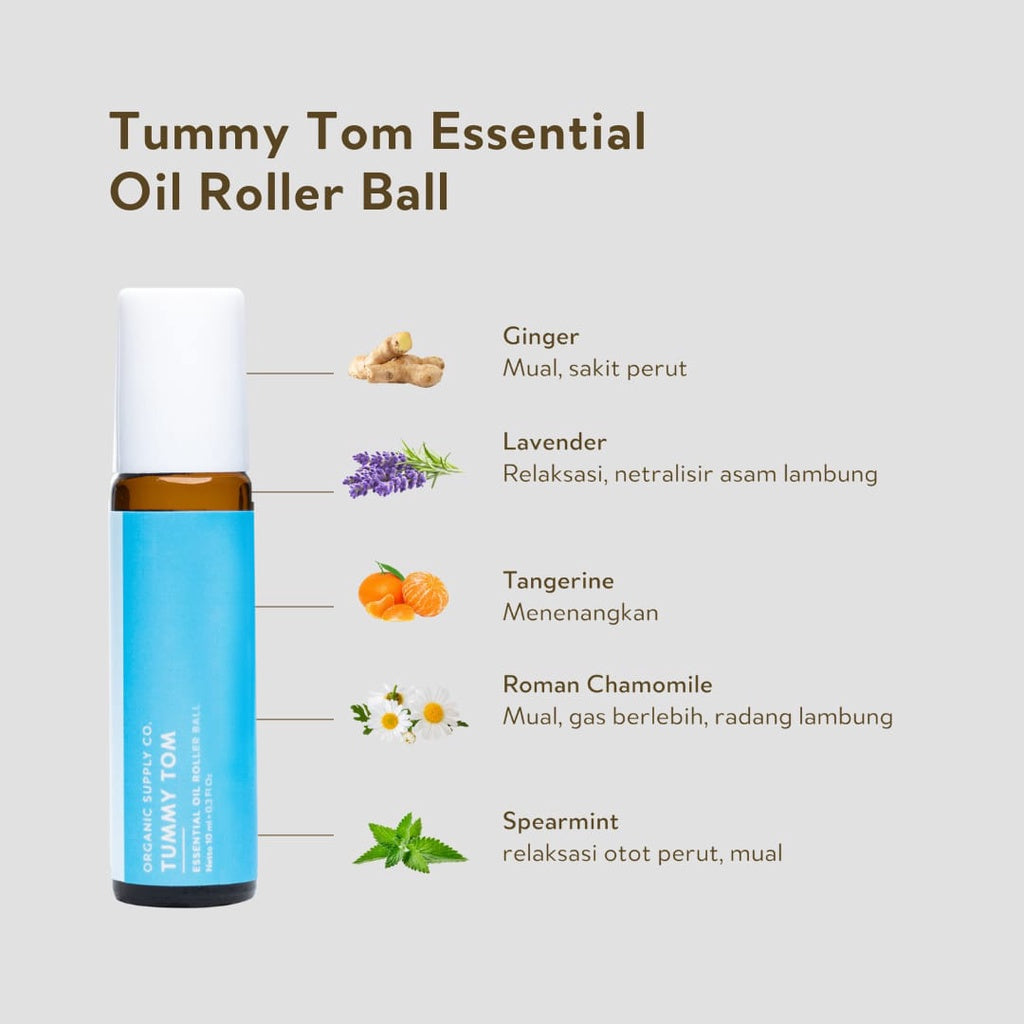 Tummy Tom Essential Oil Roller Ball