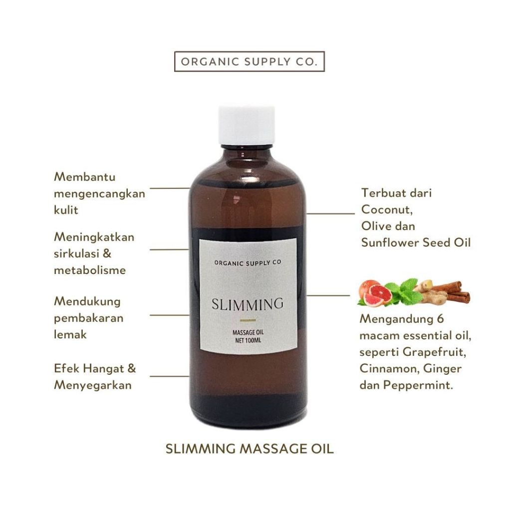 Aromatherapy Slimming Massage Oil