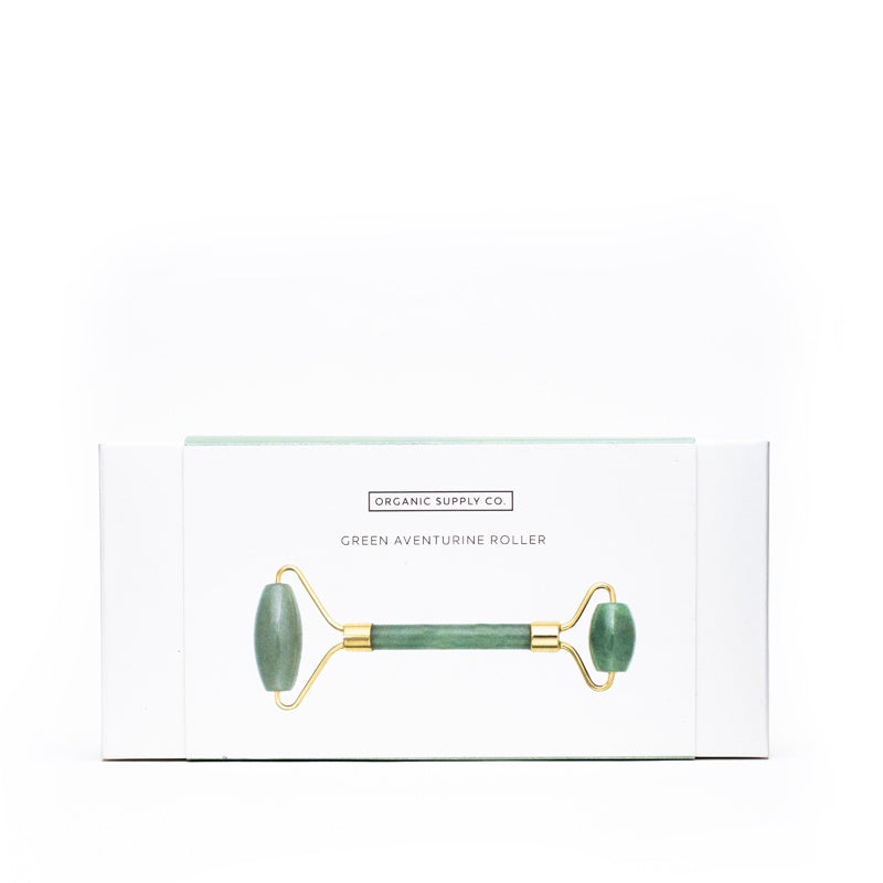 Facial Roller Green Aventurine