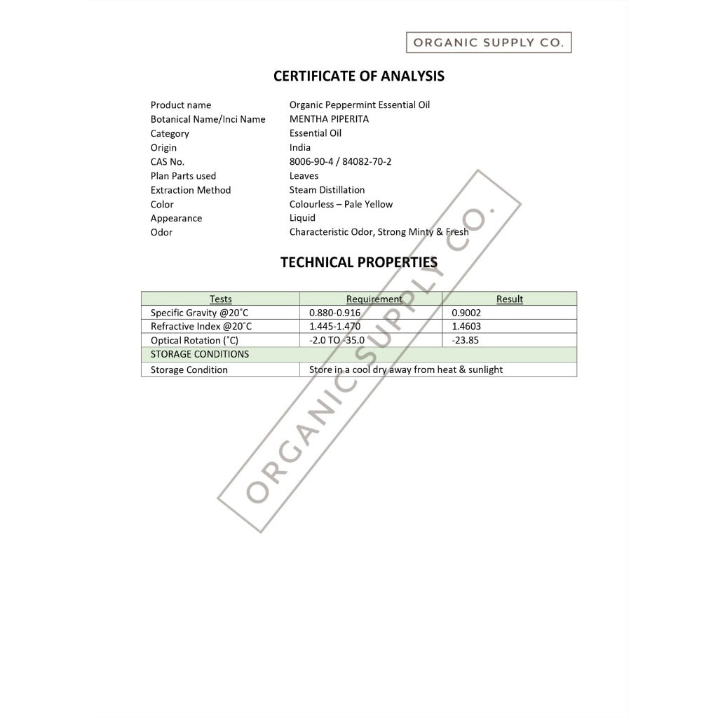 Peppermint Essential Oil
