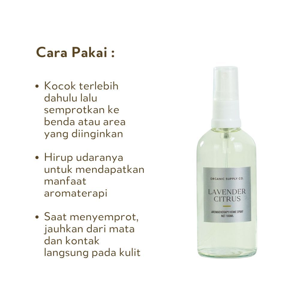 Lavender Citrus Home Spray