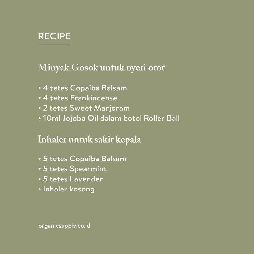 Copaiba Balsam Essential Oil