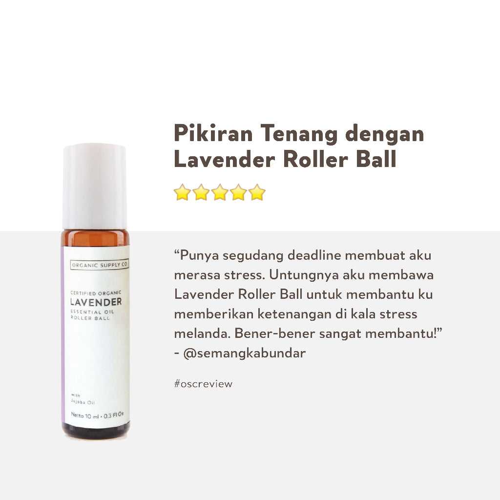 Lavender Essential Oil Roller Ball