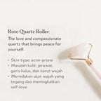 Facial Roller Rose Quartz