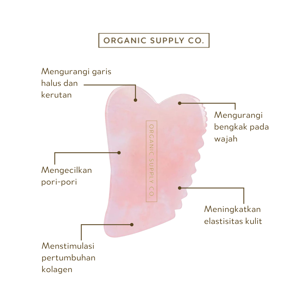 Rose Quartz Gua Sha