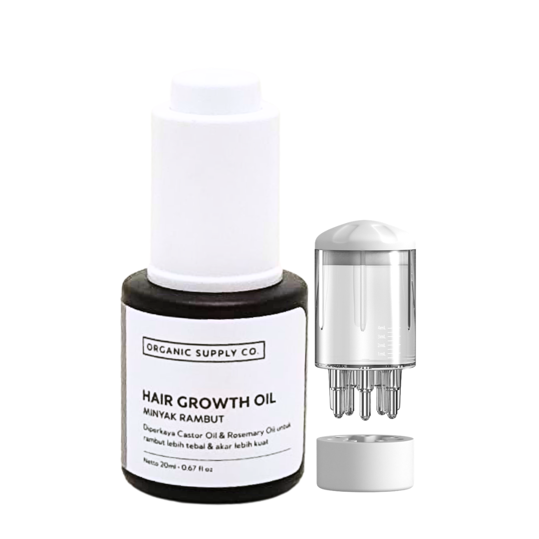 Hair Growth Oil + Scalp Massager