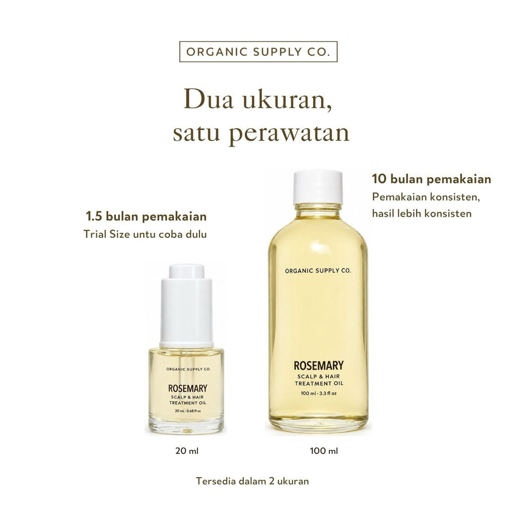 Rosemary Scalp & Hair Treatment Oil
