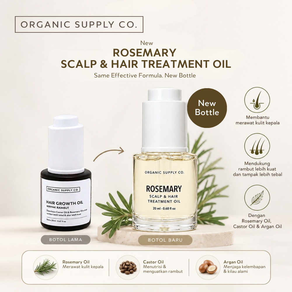 Rosemary Scalp & Hair Treatment Oil